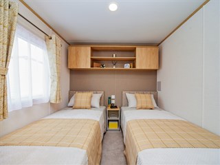 2026 Carnaby Melrose CL Static Caravan Holiday Home twin bedroom