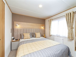 2026 Carnaby Melrose CL Static Caravan Holiday Home main bedroom