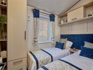 2026 Willerby Vogue Static Caravan Holiday Home twin bedroom