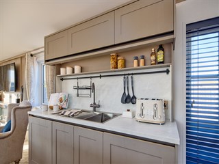 2026 Willerby Vogue Static Caravan Holiday Home kitchen details