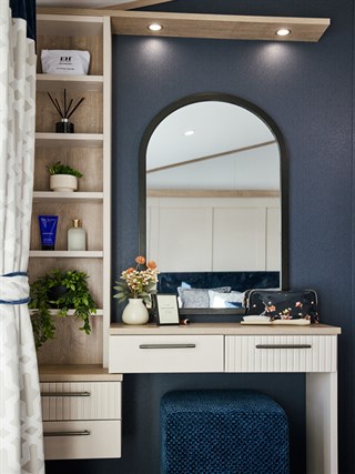 2026 Willerby Vogue Static Caravan Holiday Home vanity