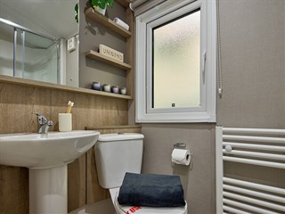 2026 Willerby Salisbury Static Caravan Holiday Home shower room