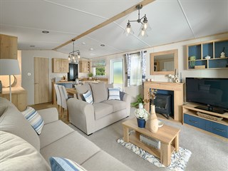 2026 ABI Windermere Static Caravan Holiday Home lounge