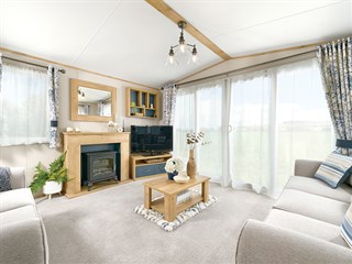 2026 ABI Windermere Static Caravan Holiday Home lounge windows