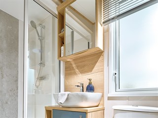 2026 ABI Windermere Static Caravan Holiday Home shower room