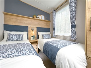 2026 ABI Windermere Static Caravan Holiday Home twin bedroom