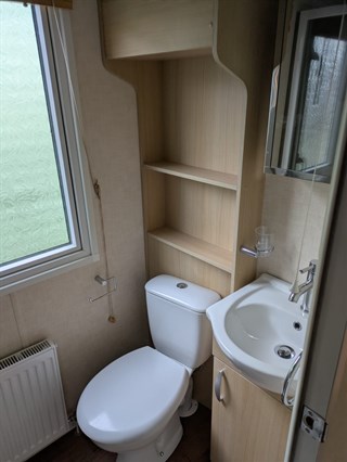 2012 Swift Moselle Static Caravan Holiday Home shower room