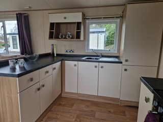 2013 ABI Sunningdale Static Caravan Holiday Home kitchen