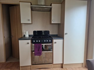 2013 ABI Sunningdale Static Caravan Holiday Home kitchen