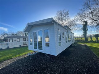 2018 Willerby Linear Static Caravan Holiday Home exterior