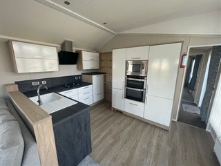 2018 Willerby Linear Static Caravan Holiday Home kitchen