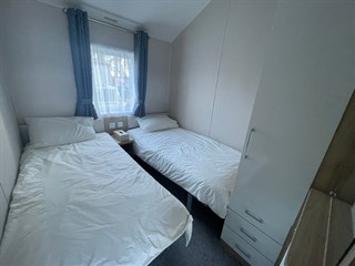 2018 Willerby Linear Static Caravan Holiday Home twin bedroom