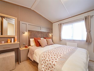 2026 Carnaby Oakdale Static Caravan Holiday Home main bedroom