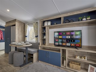 2026 Willerby Ashford Static Caravan Holiday Home media wall