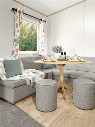 2027 ABI Coworth Static Caravan Holiday Home dinette