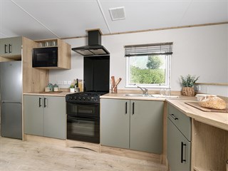 2027 ABI Coworth Static Caravan Holiday Home kitchen