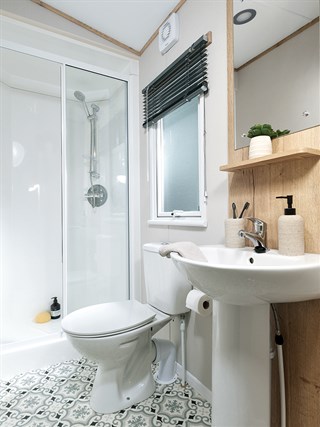 2027 ABI Coworth Static Caravan Holiday Home shower room