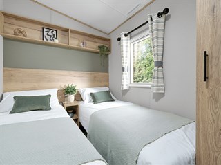 2027 ABI Coworth Static Caravan Holiday Home twin bedroom