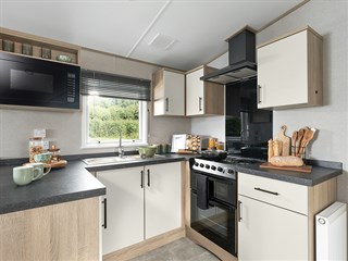 2027 ABI Keswick Static Caravan Holiday Home kitchen