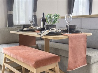 2027 ABI Wimbledon Static Caravan Holiday Home dining area