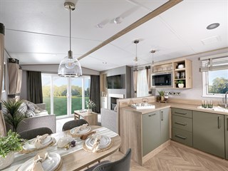 2027 ABI St David Static Caravan Holiday Home lounge