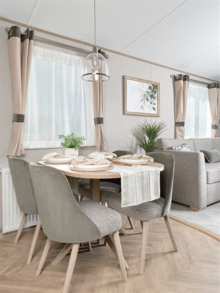 2027 ABI St David Static Caravan Holiday Home dining area