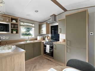 2027 ABI St David Static Caravan Holiday Home kitchen