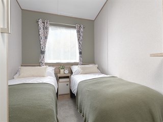 2027 ABI St David Static Caravan Holiday Home twin bedroom
