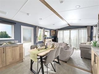 2027 ABI Portofino Static Caravan Holiday Home lounge