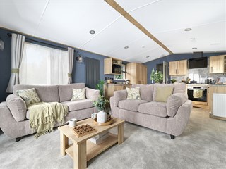 2027 ABI Portofino Static Caravan Holiday Home lounge