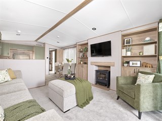 2027 ABI Langdale Static Caravan Holiday Home living area