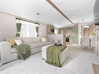 2027 ABI Langdale Static Caravan Holiday Home living area