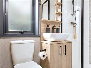 2027 ABI Ingleton Static Caravan Holiday Home shower room