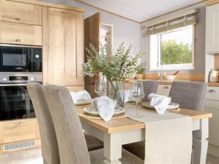 2027 ABI Ambleside Static Caravan Holiday Home dining area