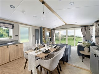 2027 ABI Balmoral Static Caravan Holiday Home lounge