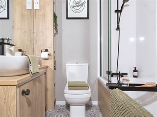 2027 ABI Westwood Lodge Static Lodge Holiday Home bathroom