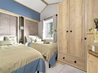 2027 ABI Westwood Lodge Static Lodge Holiday Home twin bedroom