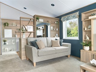 2027 ABI Keilder Static Caravan Holiday Home sofa