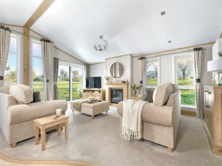 2027 ABI Harrogate Static Caravan Holiday Home lounge