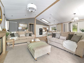 2027 ABI Harrogate Static Caravan Holiday Home lounge