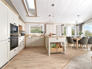 2027 ABI Harrogate Static Caravan Holiday Home kitchen