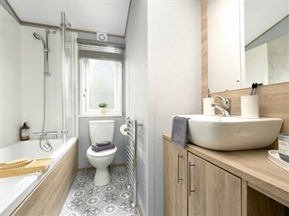 2027 ABI Eden Static Caravan Holiday Home bathroom