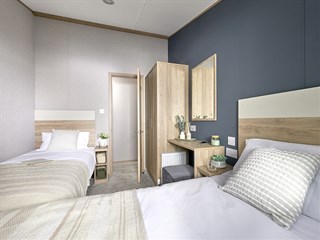 2027 ABI Eden Static Caravan Holiday Home twin bedroom