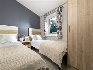 2027 ABI Eden Static Caravan Holiday Home second twin bedroom