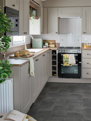 2027 Swift Morlaix Static Caravan Holiday Home kitchen