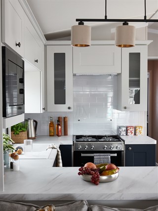2027 Swift Margeaux Static Caravan Holiday Home kitchen