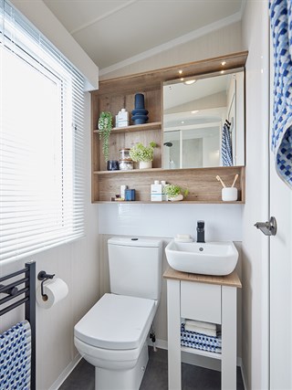 2027 Swift Margeaux Static Caravan Holiday Home washroom