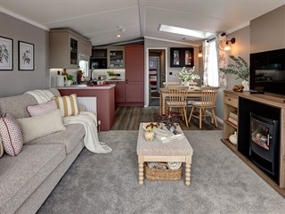 2027 Swift Clermont Static Caravan Holiday Home lounge
