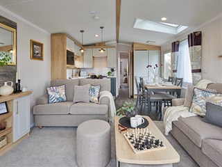 2027 Swift Bordeaux Static Caravan Holiday Home lounge