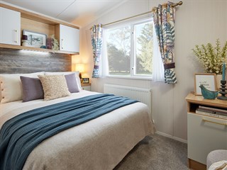 2027 Swift Bordeaux Static Caravan Holiday Home  main bedroom